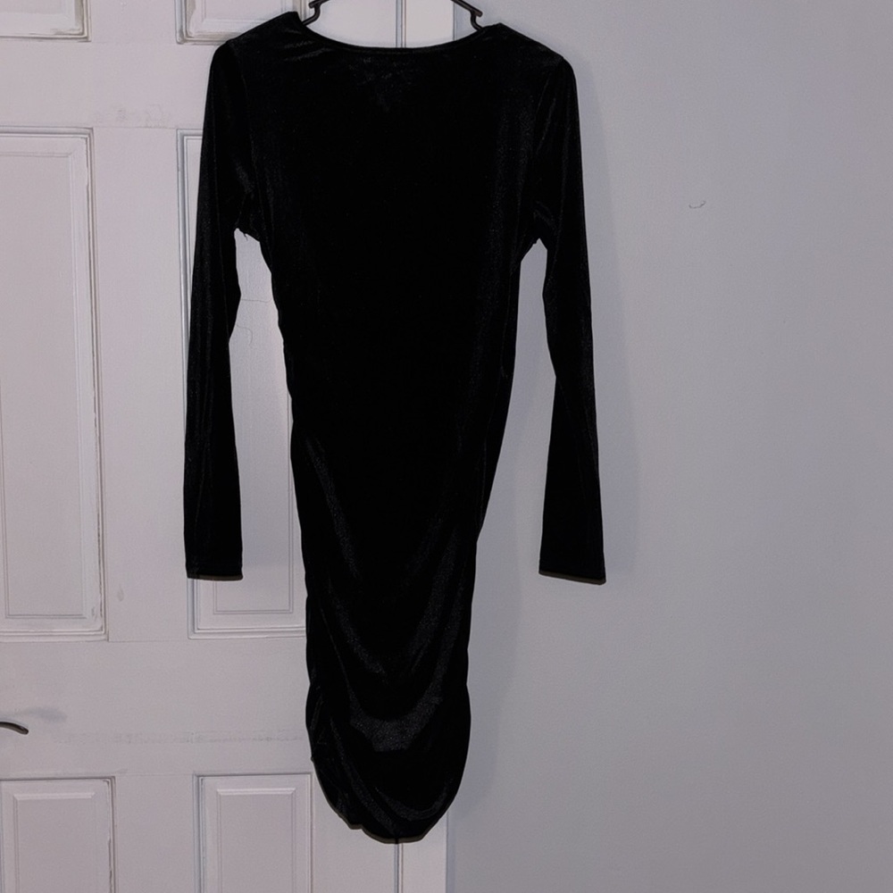 Bodycon Sexy Black Dress - Picture 3 of 3